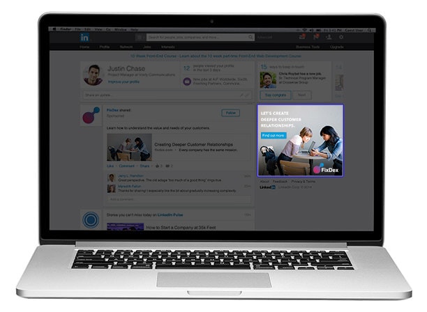 LinkedIn Display advertising